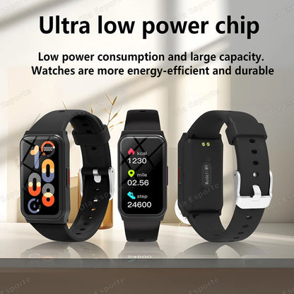 New Smart Watch Lightweight Health & Sleep Monitoring Multiple Sport Modes Music Control For Men Women Smartwatch Holiday Gifts