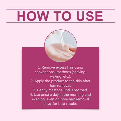 Hair Removal Care Essential Oil Gently Cares For The Skin Cleanses Hair Removal Moisturizes&Moisturizes Daily Care Essential Oil