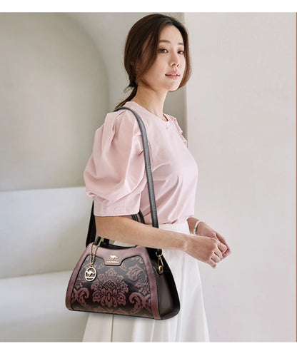 New Women Bag Luxury Designer Cowhide Handbags for Women Famous Brands Crossbody bag for Women Leather Shoulder Bags Sac a main