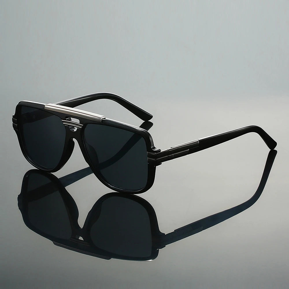 KAMMPT Double Bridge Pilot Shades Men 2025 New Arrival Outdoor Brand Design Sunglasses Women Stylish Oversized Anti-UV Shades