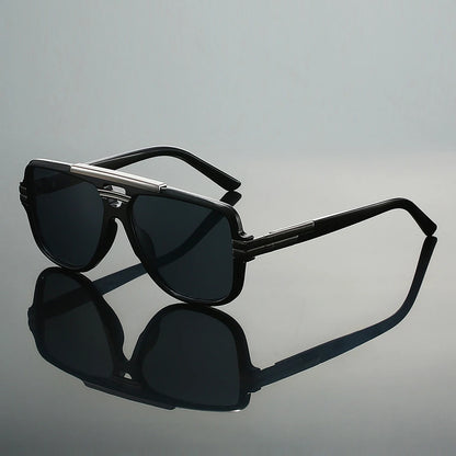 KAMMPT Double Bridge Pilot Shades Men 2025 New Arrival Outdoor Brand Design Sunglasses Women Stylish Oversized Anti-UV Shades