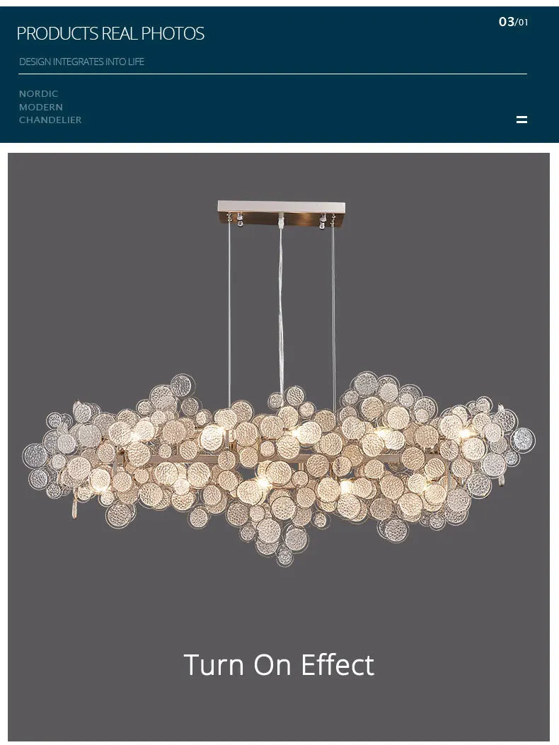 Modern Luxury Creative Living Dining Room Glass Led Chandelier Personality Simple Designer Pendant Lights Bedroom Study Lamps