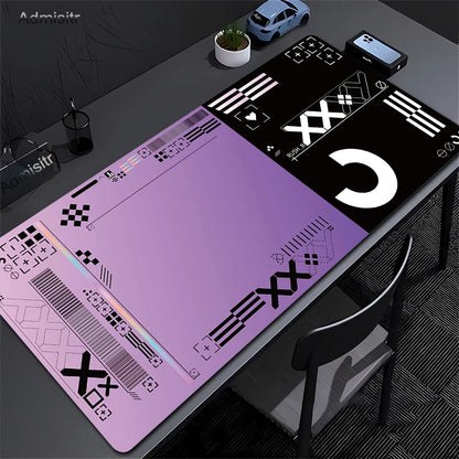 90x40cm Large Size Mouse Pad Art Desk Pads Printstream Gaming Mice Pad Non-slip Rubber Mat Company Long Table Mats XXL For Csgo