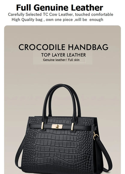 New Arrived ZOOLER Woman Genuine Leather Bag Real Skin Female Shoulder Bags for Business Ladies Top Handle Handbags Purse#wg383