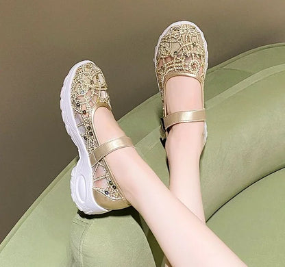 Mesh Breathable Sports Shoes for Women Casual New Arrival 2025 Designer Luxury Stylish Korean Deals Offers Trends Woman Footwear