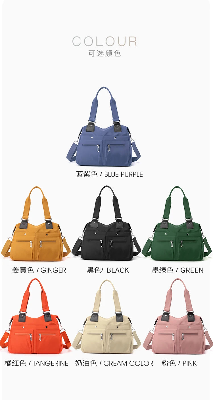 New Fashion Luxury Women's Crossbody Bag High Quality Large Capacity Shoulder Bag Waterproof Multi Functional Handbag For Women