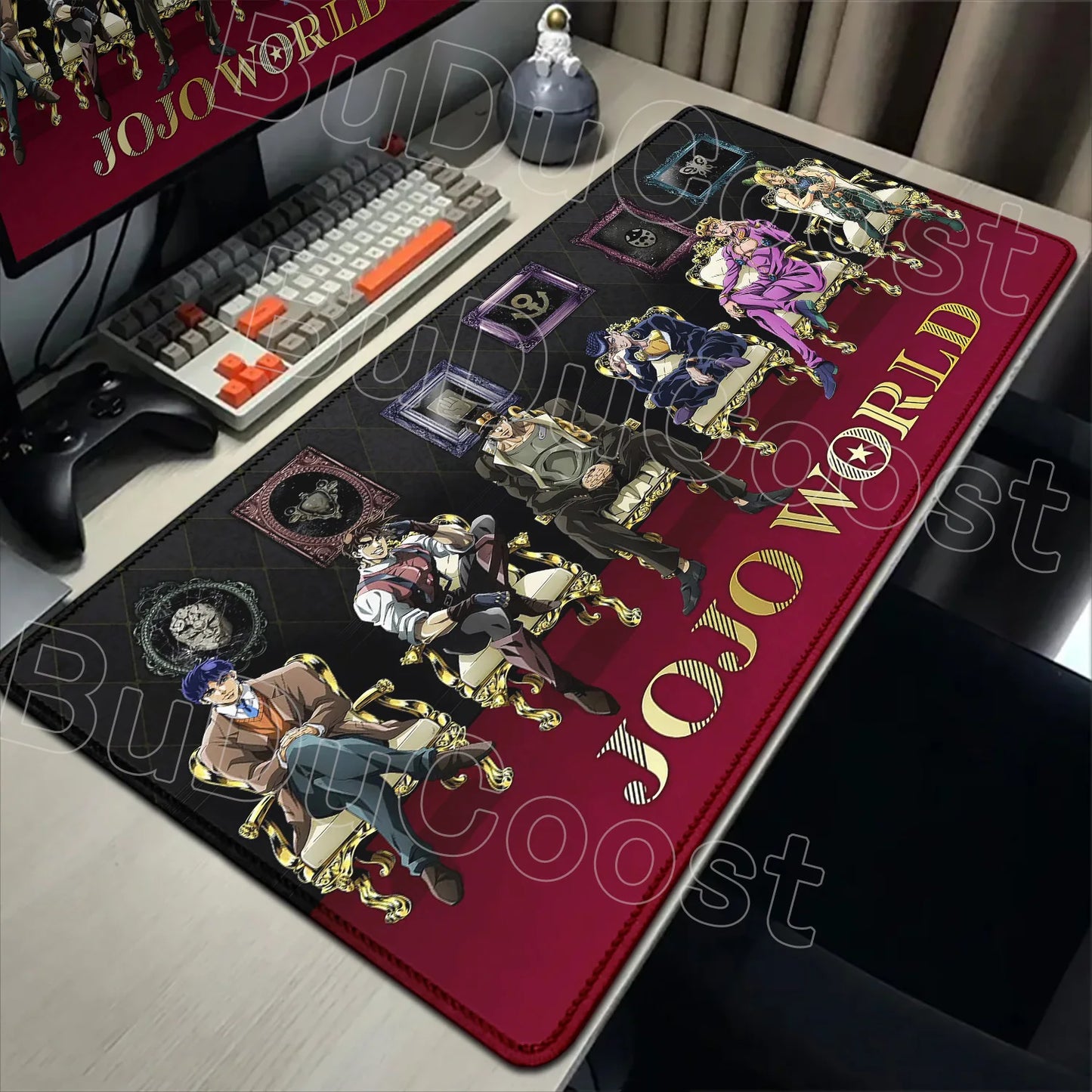 HD J-Jojo B-Bizarre A-Adventure Mouse Pad Gaming 900×400mm Mousepad Xxl Mouse Mat Offices Accessories Keyboard Pad Computer Desk