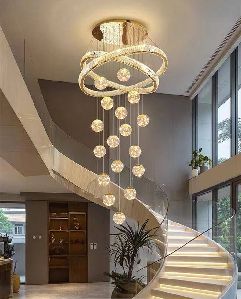 Home decorationPendant lights, luxury crystal living room chandelier, bedroom Pendant lamp, ceiling light, indoor lighting