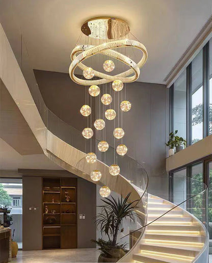 Home decorationPendant lights, luxury crystal living room chandelier, bedroom Pendant lamp, ceiling light, indoor lighting