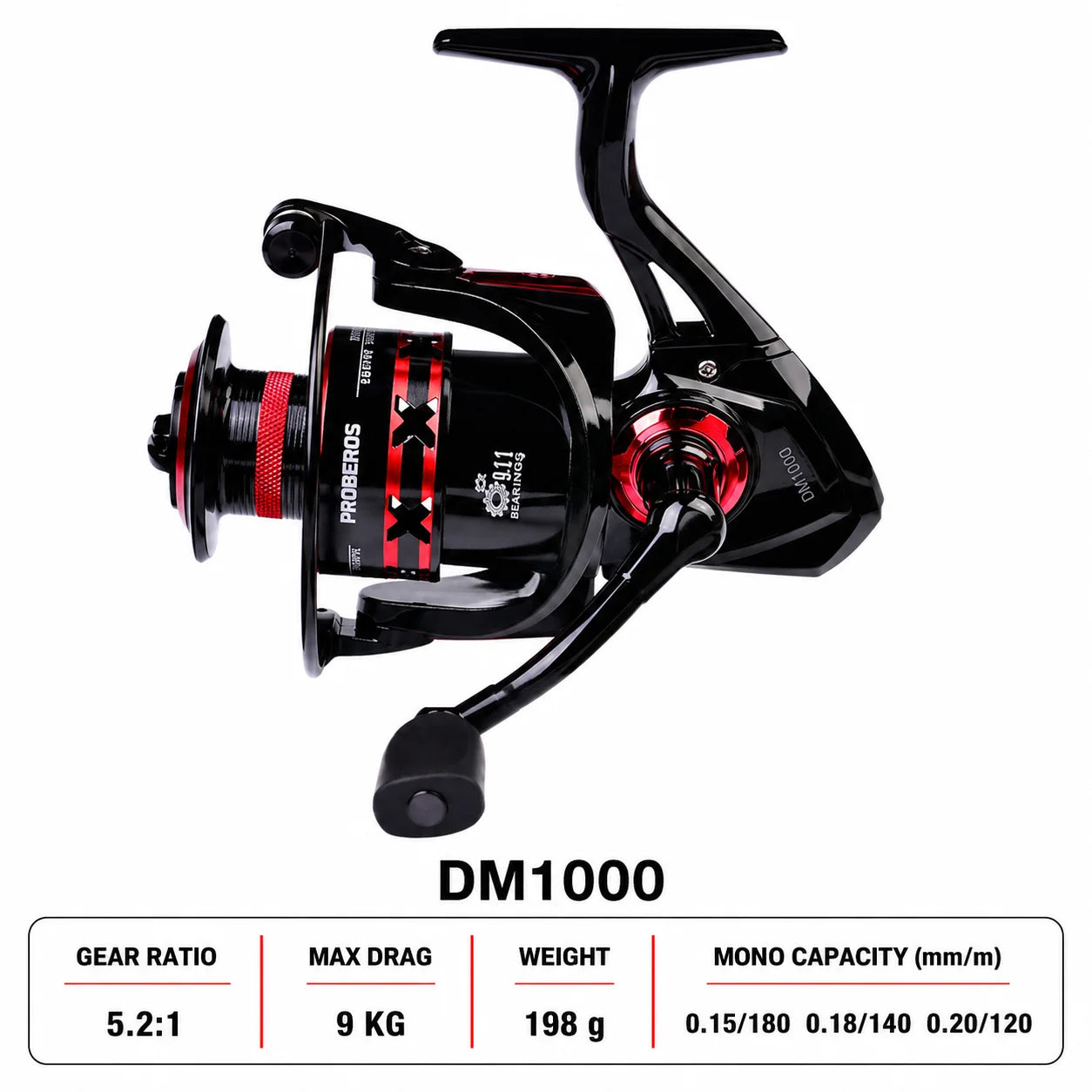 1000-8000 Full Metal Spinning Fishing Reel 4.7:1-5.2:1 23KG Max Drag Long Cast Carp Sea Fishing Wheel Accessories