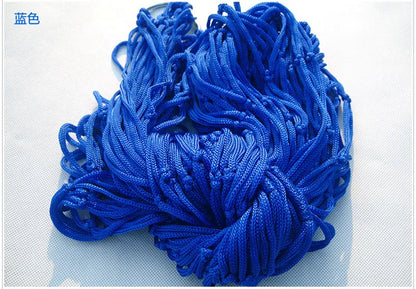 Outdoor Camping Hammock Portable Net Swing /Tree Straps, Single or Double Mesh Nylon Hammock for Outside, Hiking, and Travel