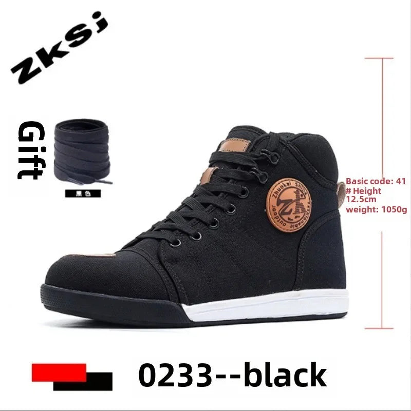 Motorcycle Boots Motos Riders Protective Boots Waterproof Non-slip Motocross Mountain Racing Shoes Casual Shoes 오토바이 부츠