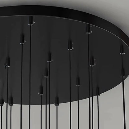 Modern home decor led lights pendant light lamps forstaircase Chandeliers for living room hanging light indoor lighting