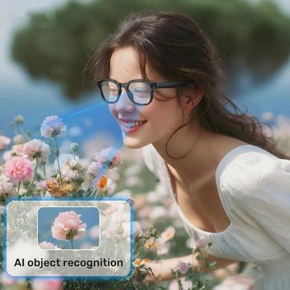800W HD AI Smart Glasses with Camera, 1080P HD Video Recording, AI Assistant, Real-Time Translation, with Color-Changing Lenses