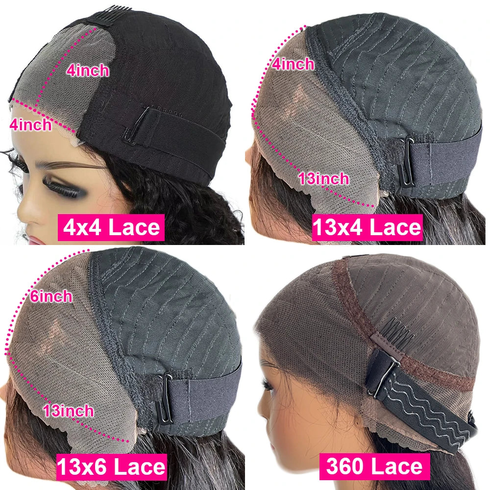 Lagos Hairline 100% Human Hair Pre Plucked M-Shaped Hairline Straight Wig 13x6 HD Lace Front Wig Glueless Wear And Go For Women