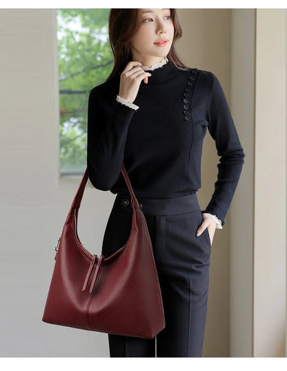 High Quality Leather Women Handbag Designer Female Large capacity Crossbody Bag Shoulder Messenger Bag Ladies Tote Sac A Main