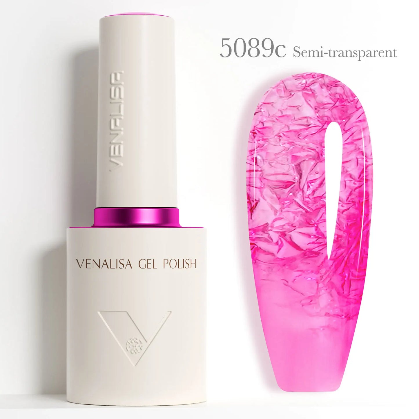 Venalisa 10ml HEMA TPO Free Red Cat Eye Gel Polish Soak Off UV LED Magnetic Nail Polish Diamond Top Long Wear Gel Varnish