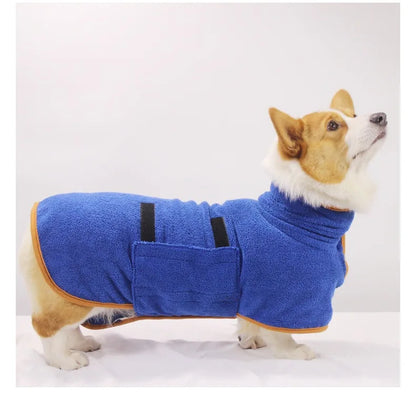 New Dog Bathrobe Absorbent Pet Quick Drying Bath Towel Dog Bath Towel Large Small Dogs Clean Absorbent Bathrobe Cat Pet Products