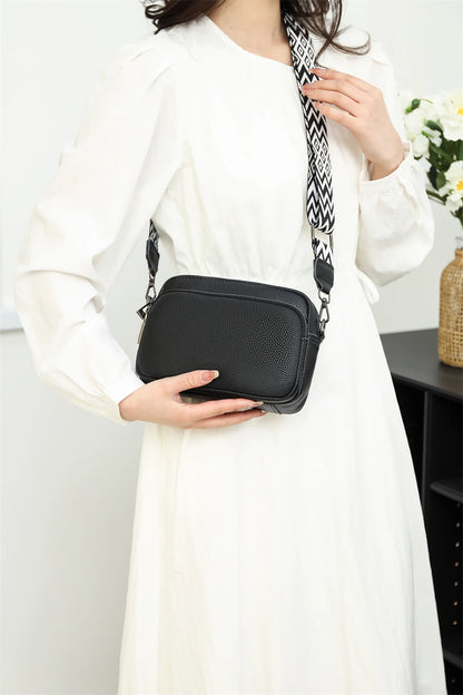 Luxury Solid Color Genuine Leather Ladies Messenger Bag 100% Soft Cowhide Shoulder Crossbody Bags For Women 2023 Female Handbags