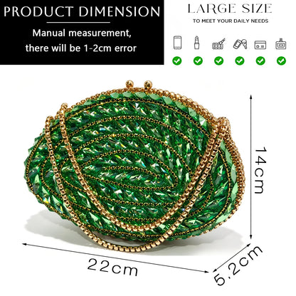 New Shoes and Bags Matching Set Nigerian Women Heel Party for Women green Colour Italian Design Wedding INS Design