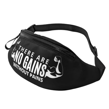 Powerhouse Gym Fanny Bag Custom Bodybuilders Fitness Crossbody Waist Pack Men Women Cycling Camping Phone Money Pouch