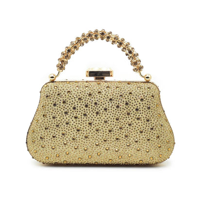 Original Italian Shoes and Bag Set for Women Full Rhinestone Chic and Elegant Woman Shoes and Bag for Party Wedding Pumps