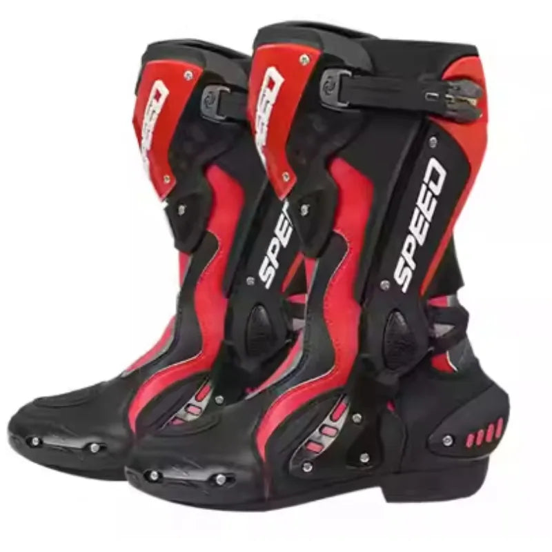 Motocross Racing Waterproof All-season Motorcycle Riding Shoes for Men and Women Off-road Racing Boots Motorbike Rider Boots