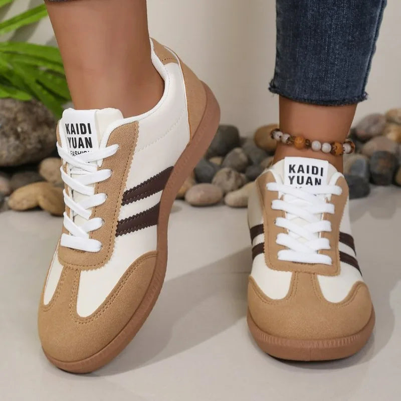 Trendy Vulcanization Shoes Women Casual Sneakers Luxury Designer Shoes Woman Comfortable Flat Shoes Outdoor Women's Sport Shoes