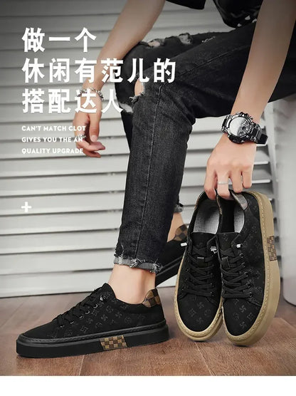 Men Skateboarding Shoes Platform Tennis Gym Sport Sneakers Luxury Design Skateboard Flats Sneakers Outdoor Walking Shoe For Male
