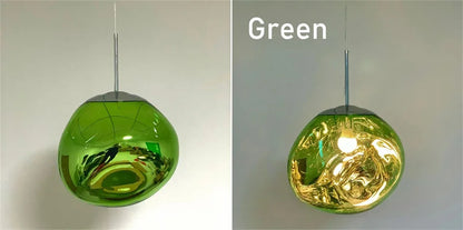 Nordic LED Lava Pendant Lights PVC Lighting Ideal for Living Room Indoor Decor Home Fixtures Loft Kitchen Hanging Lamp