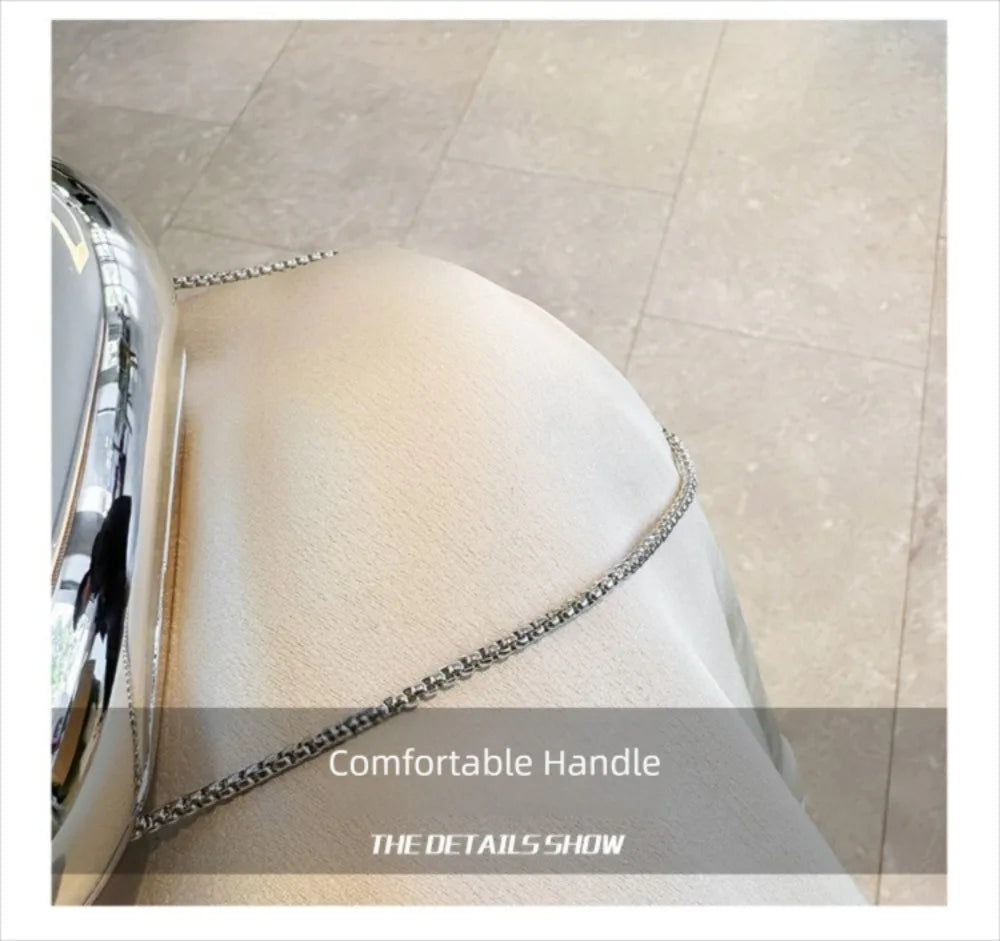 Fashion Acrylic Clutch Bags Elegant Small Handbags Portable Handle Wrist Bag for Women