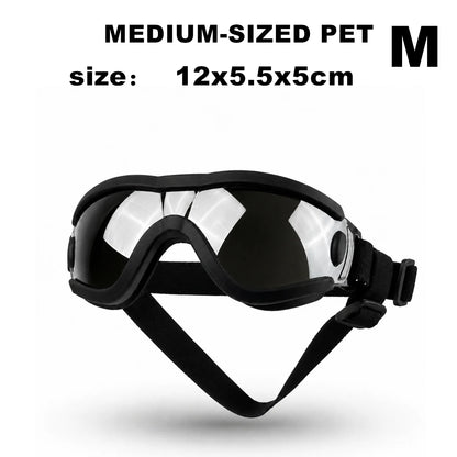 These Pet Dog Sunglasses Can Block Ultraviolet Rays, and the Dog Goggles Are Windproof and Dustproof.