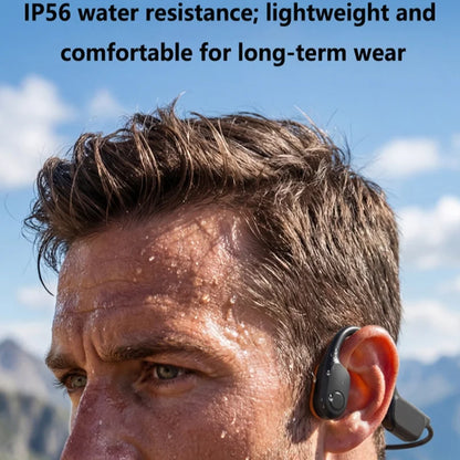 Lenovo Bone Conduction Bluetooth Noise Reduction Waterproof Earphones Open Type Ultra Long Endurance Card Insertion Run Swimming