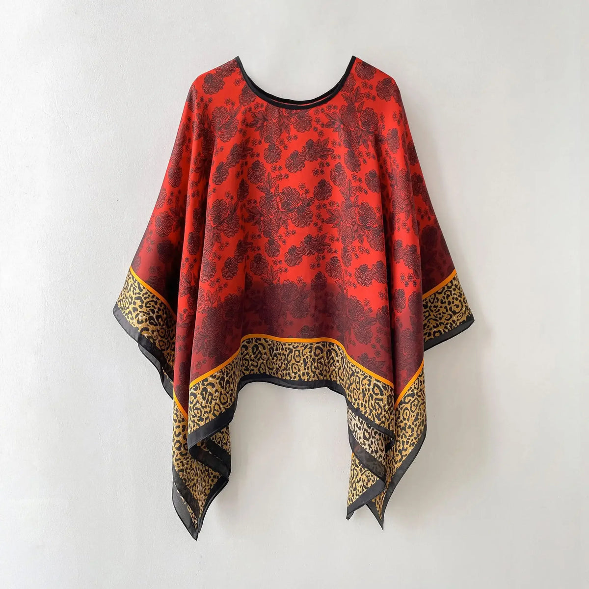 Women's Satin Silk Scarf Multi-Way Wrap, UPF 50+ Sun Veil & Beach Pareo, Lightweight Cover-Up Shawl