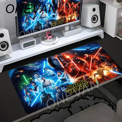 Star Wars Larger Mouse Pad XXL 900x400 Speed Pc Computer Keyboard Desk Mat Gaming Accessories Mousepad Durable Non-slip Mats