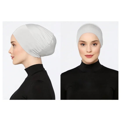 Women's Hijabs Sport Modal Islamic Black Undercap Muslim Abaya Hijabs Abayas Jersey Turbans Turban Instant Head Wrap Women Cap