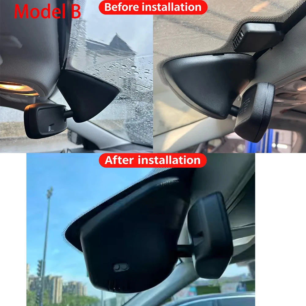for Jeep Cherokee KL Facelift 2019-2025 Plug and Play Wifi OEM DVR 4K Dash Cam Front Rear Camera Night Vision Video Recorder
