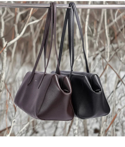 New Women's Natural Suede Leather long handle Shoulder Bag Luxury Designe Genuine Suede Leather Handbags Shopping Underarm Bag