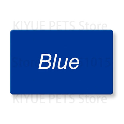 Wholesale 20Pcs 1MM Business Card Anodized Aluminum Plate Name Phone Nameplate Laser Marking Engraving Dog Tag ID Blank Tags