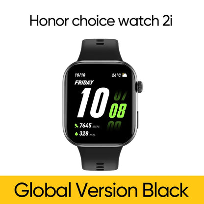 HONOR CHOICE Watch 2i Global Version 14-Day Long Battery life 1.85" AMOLED Screen Smart Watch Bluetooth Call on Watch