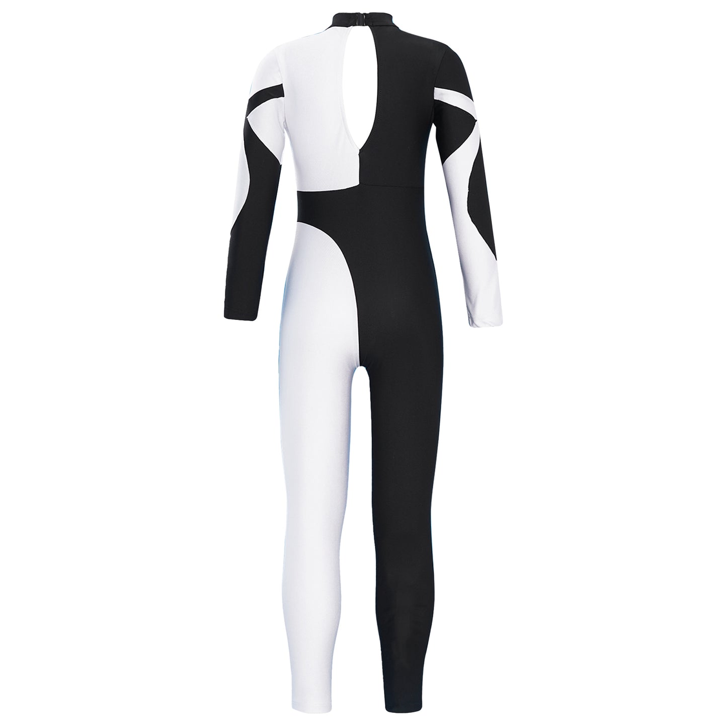 Kids Girls Long Sleeve Gymnastics Leotard Bodysuit Teens Gymnastics Jumpsuit for Girl Children Ballet Dance Costume Dancewear