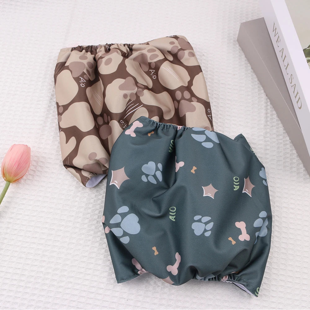 3pcs Reusable Belly Band for Male Dogs Washable Pet Dog Cloth Diapers Leakproof Physiological Pants Short Breathable Puppy Nappy