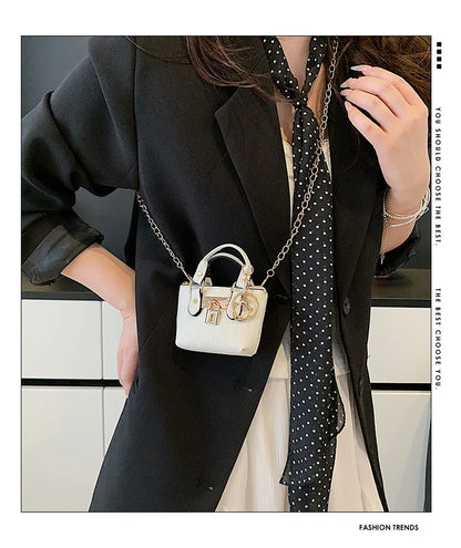 Mini small bag female 2026 new trend Joker leisure one-shoulder diagonal bag small luxury handbag bag