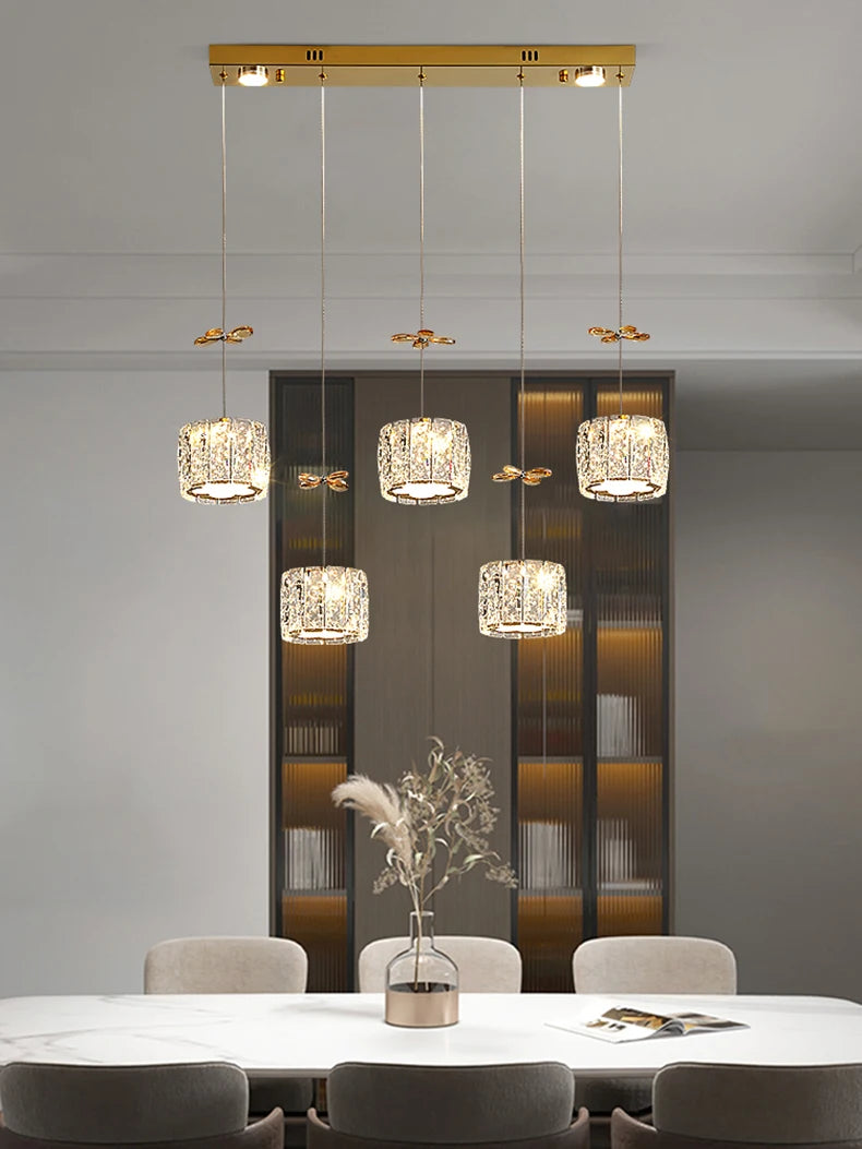 Modern Home Decor LED Lights Pendant Light Lamps for Living Room LED Chandeliers for Dining Room Hanging Light Indoor Lighting