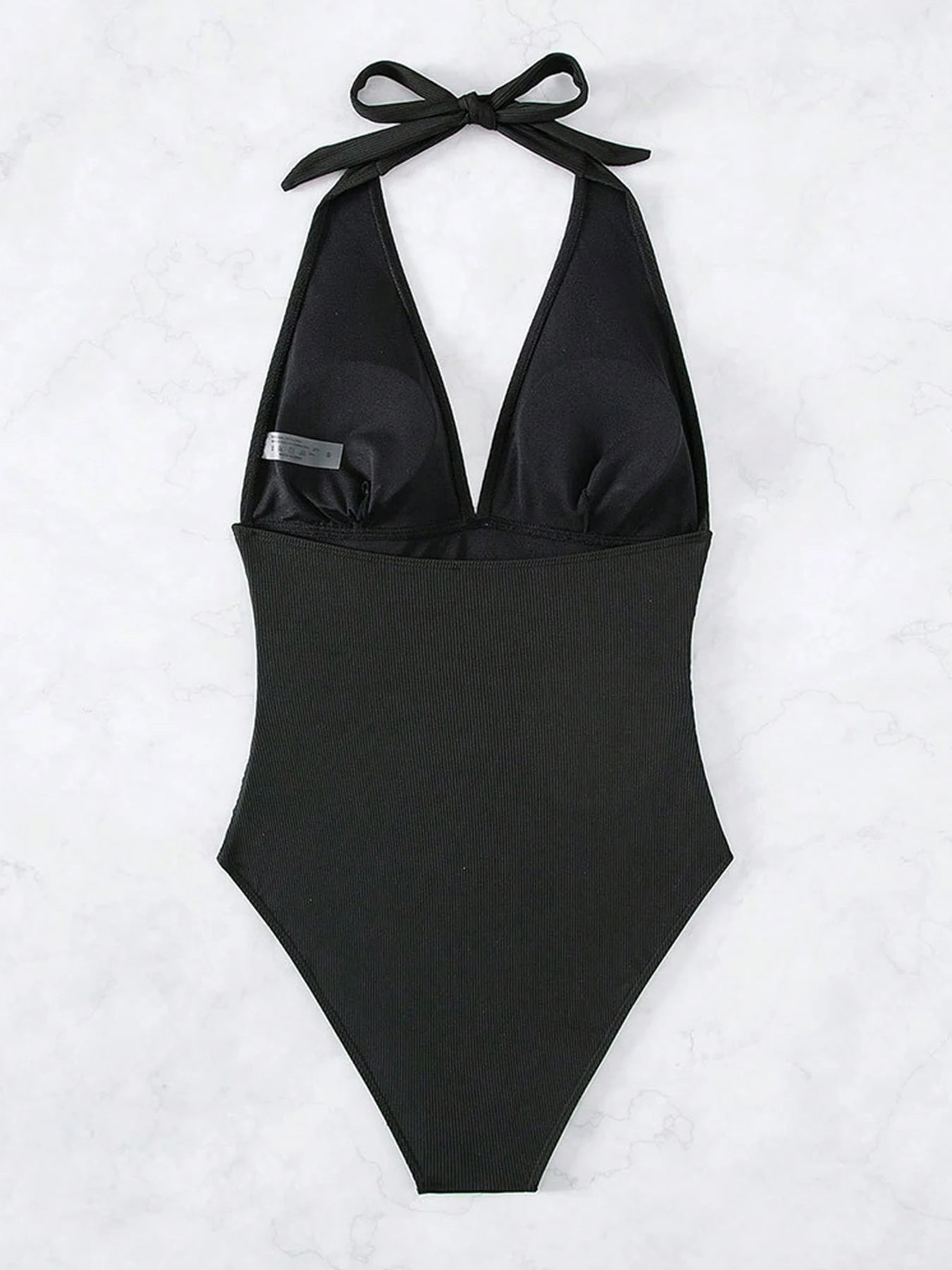 2026 New Sexy Deep V-Neck One Piece Swimsuit For Women Halter Push Up Swimwear Female Bodysuit Monokini Bathing Suits Beachwear