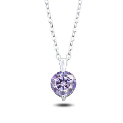 TY D VVS1 Moissanite Necklace Diamond Pandent 1-3ct GRA Certified s925 Sterling Silver 18k Necklaces for Women Dainty Gift