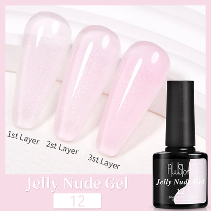 7.5ml Golden Light  Magnetic Gel Golden Gems Magnetic Gel Nail Polish Cat Nail Sparkling Glitter Semi Permanent Varnish