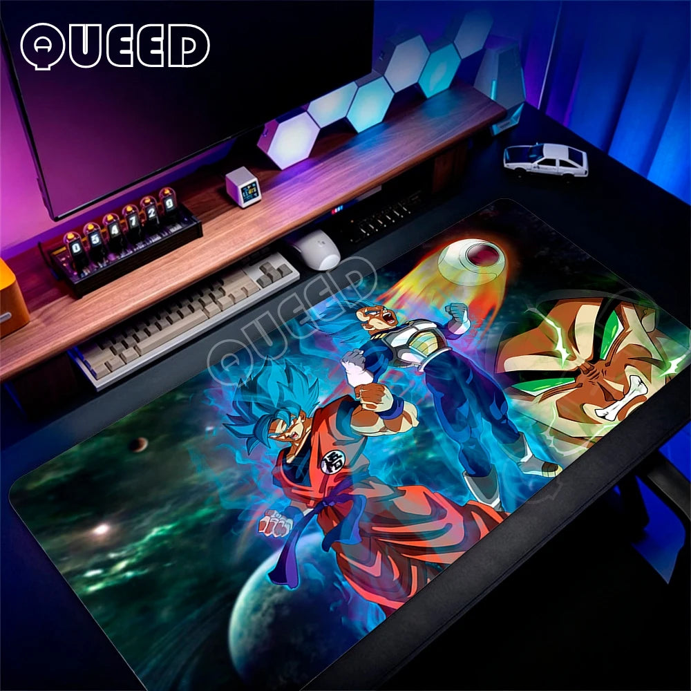 DBZ Dragon Ball Z Japan Anime Mouse Pad Gaming Keyboard Rug Laptop XXL Black Mousepad Desk Mat PC Gamer Carpet New Mousepad