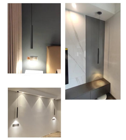 Minimalist Bedside Pendant Lamp Bedroom Spotlight Restaurant Bar Kitchen Dining Hall Island Platform Lights Hanging Lighting Led