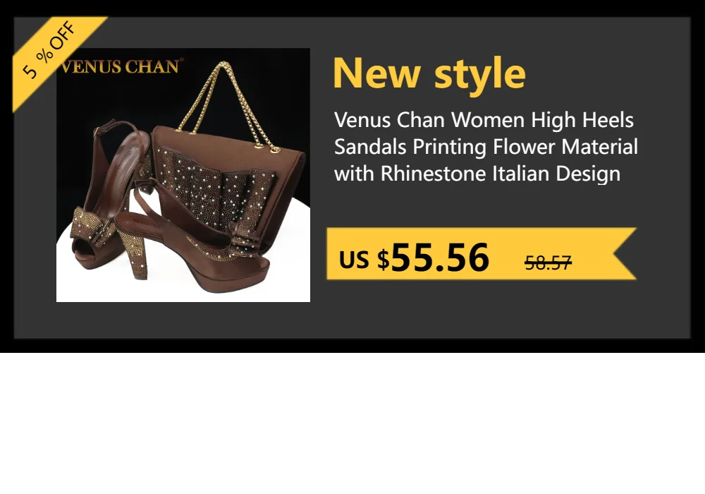 Venus Chan 2026 Elegant Women's Pointed Toe Heels - Wine Color Full Diamond Pumps with Matching Italian Shoes & Bags Set